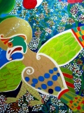 Aigle de St Jean - Peintures de lumières
