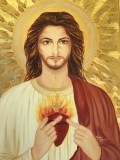 Sacré Cœur de Jesus - Peintures de lumières